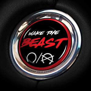 Wake The Beast Start Button Cover - Fits Toyota Tacoma Prius Camry Corolla Tundra