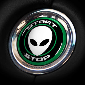 Green Alien Toyota Start Button cover 4Runner Tacoma Tundra Prius Camry UAP UFO