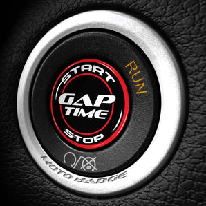 GAP TIME - Fits Dodge Challenger & Charger - Start Button Cover for Hellcat, SXT, Scat Pack, Redeye, Demon & More