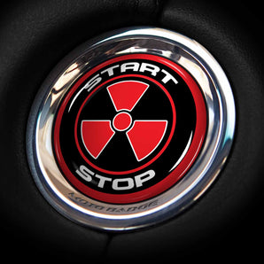 Radioactive Start Button Cover Fits Toyota 4Runner Tacoma Tundra Prius