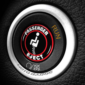 Passenger Eject - Fits Dodge Challenger & Charger - Start Button Cover for Hellcat SXT Demon Redeye Scat Pack