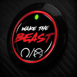 Wake The BEAST Start Button Cover for Ford Escape, Explorer, Edge & Expedition SUV CUV