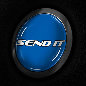 SEND IT - Fits Ford MAVERICK (2022-2024) Start Button Overlay for XL XLT Lariat Raptor Truck and more