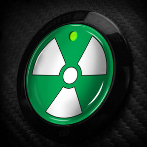 Radioactive - Fits Ford RANGER - Start Button Cover for XL XLT Lariat Raptor Truck and more