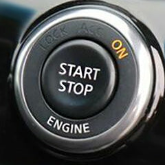 Custom start button covers, radio knobs and more overlay dome decal repair replacement accessories for your car