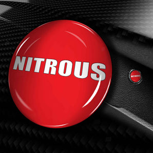 NITROUS Fuel Door Button Cover - Fits Dodge Charger Gas Cap Door Release Push Button Cover (Copy)