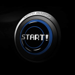 START! Dodge Durango (2011-2013) Push Start Button Overlay - 8 Bit Gamer Style