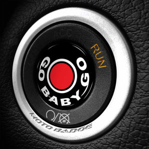 GO BABY GO! - Dodge HORNET Start Button Cover
