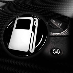 Fuel Door Button Cover - Fits Dodge DURANGO Gas Cap Door Release Push Button Overlay