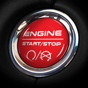 Engine Start / Stop - Mitsubishi Start Button Cover Fits Mitsubishi Mirage G4, Eclipse Cross