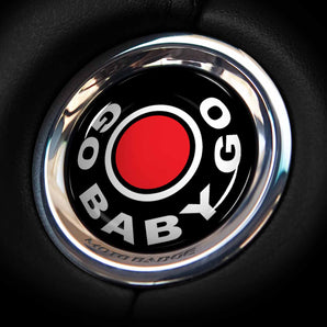 GO BABY GO! - Mitsubishi Start Button Cover Fits Mitsubishi Mirage G4, Eclipse Cross
