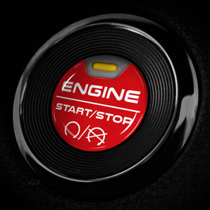 Push to Start Button Cover for Nissan Titan, Sentra, Pathfinder, Juke, Murano, Versa, Altima, Maxima +