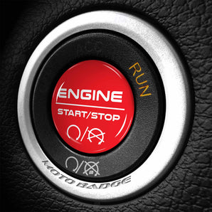Engine Start Stop Viper Start Button Cover for 2013-2017 SRT ACR GTC GTS SRT10 Coupe Blue or Red