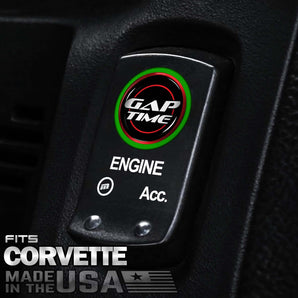 Gap Time Start Button Cover Fits Corvette C6 Z06 ZR1 Chevrolet Vette Push Switch 2005-2013