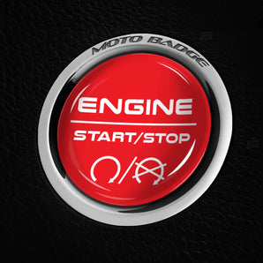 Engine Start - Alfa Romeo Start Button Cover fits 2017-2024 Giulia, Stelvio, Quadrifoglio, Ti, Tonale