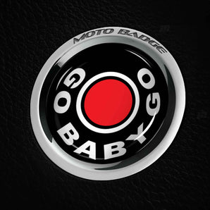 GO BABY GO! - Alfa Romeo Start Button Cover fits 2017-2024 Giulia, Stelvio, Quadrifoglio, Ti, Tonale