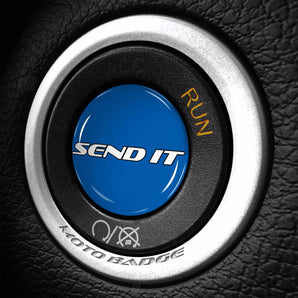SEND IT - Pacifica & Voyager Minivan Start Button Cover - fits Chrysler Van Push to Start Ignition Switch