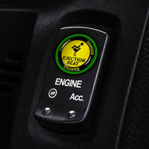 Passenger Eject - Corvette C6 Start Button Cover - Ejection Seat