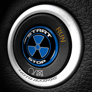 Radioactive - Dodge Durango (2014-2024) Start Button Overlay Cover