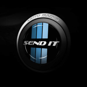 SEND IT Retro Dodge Challenger (2008-2014) Start Button Overlay Cover SXT SRT R/T