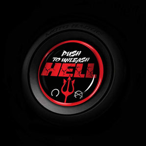 Unleash HELL - Fiat 500X Start Button Cover Overlay - Lounge, Pop, Trekking, Urbana, Sport +