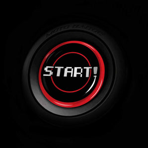 START! Fiat 500X Push Start Button Overlay Lounge, Pop, Trekking, Urbana, Sport - 8 Bit Gamer Style