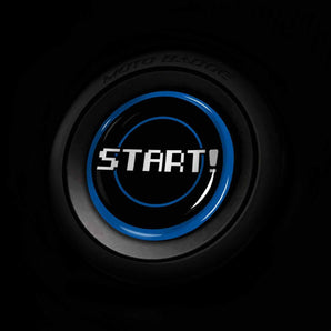 START! Fiat 500X Push Start Button Overlay Lounge, Pop, Trekking, Urbana, Sport - 8 Bit Gamer Style