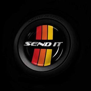 SEND IT Retro Fiat 500X Start Button Overlay Cover Lounge, Pop, Trekking, Urbana, Sport +