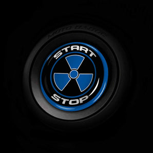 Radioactive - Fiat 500X Start Button Overlay Cover - Lounge, Pop, Trekking, Urbana, Sport + Sport 2016-2024