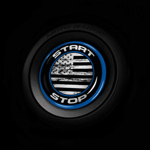 US Flag - Fiat 500X Start Button Cover Lounge, Pop, Trekking, Urbana, Sport +