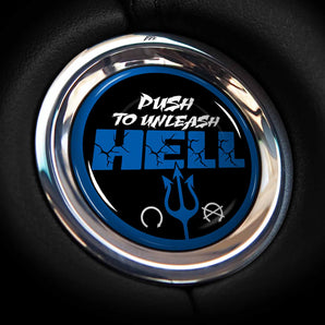 Unleash HELL - FIAT 124 Spider Start Button Cover Overlay Cover for Classica, Lusso, Urbana, Abarth