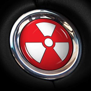 Radioactive - FIAT 124 Spider Start Button Cover for Classica, Lusso, Urbana, Abarth