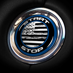 US Flag - Hummer EV Truck / SUV Start Button Cover