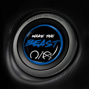 Wake the Beast Jaguar Start Button Cover Fits 2007-2024 F-Type, XK, F-Pace, XJ, XE+