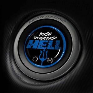 Unleash HELL - Jaguar Start Button Cover Overlay for 2007-2024 F-Type, XK, F-Pace, XJ, XE & More