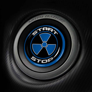 Radioactive - Jaguar Start Button Overlay Cover for 2007-2024 F-Type, XK, F-Pace, XJ, XE & More