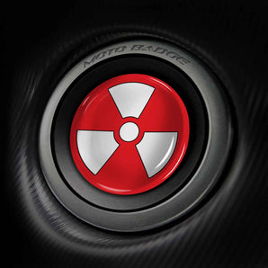 Radioactive - Jaguar Start Button Cover for 2007-2024 F-Type, XK, F-Pace, XJ, XE & More