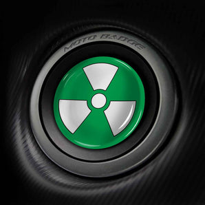 Radioactive - Jaguar Start Button Cover for 2007-2024 F-Type, XK, F-Pace, XJ, XE & More