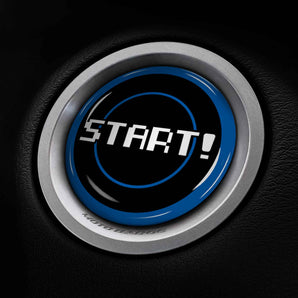 START! Kia Telluride Push Start Button Overlay - 8 Bit Gamer Style