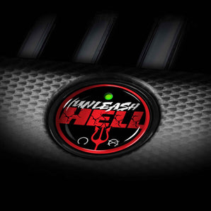Unleash Hell - Fits Mach-E Mustang EV - Start Button Ignition Cover