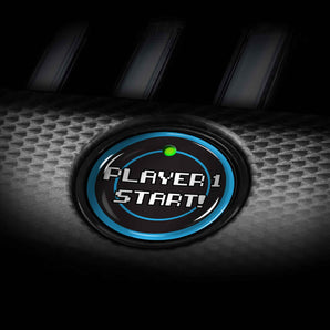 Player 1 Start! - Fits Mach-E Mustang EV - Start Button Ignition Cover