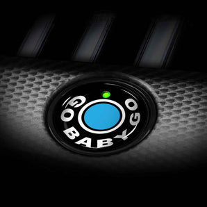 GO BABY GO - Fits Mach-E Mustang EV - Eleanor Start Button Ignition Cover