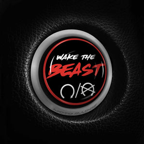 Wake the Beast - fits Mercedes Benz - Start Button Cover - fits GLC, B, C Class, CL, SLK, Keyless Go, AMG and More 2006-2022