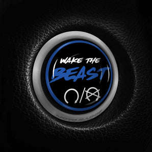 Wake the Beast - fits Mercedes Benz - Start Button Cover - fits GLC, B, C Class, CL, SLK, Keyless Go, AMG and More 2006-2022