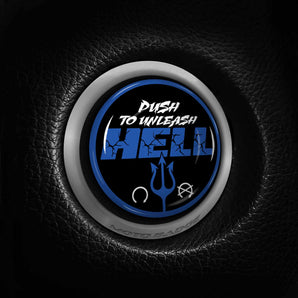 Unleash HELL - Mercedes Benz Start Button Cover - fits GLC, B, C Class, CL, SLK, Keyless Go, AMG and More 2006-22
