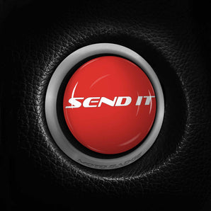 SEND IT Mercedes Benz Start Button Cover - fits GLC, B, C Class, CL, SLK, Keyless Go, AMG and More 2006-22