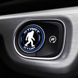 Bigfoot Mercedes Start Button Cover Overlay - Sasquatch - Fits 2019-2024 G Class W167, W464, W463, G63, GLE, GLS and More