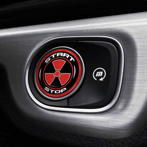 Radioactive - Mercedes Start Button Overlay Cover for 2019-2024 G Class W167, W464, W463, G63, GLE, GLS and More