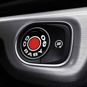 GO BABY GO! - Mercedes Start Button Cover for 2019-2024 G Class W167, W464, W463, G63, GLE, GLS and More