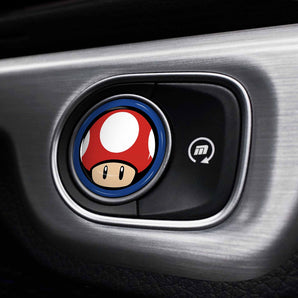 1 Up Mushroom - Mercedes Start Button Cover for 2019-2024 G Class W167, W464, W463, G63, GLE, GLS and More